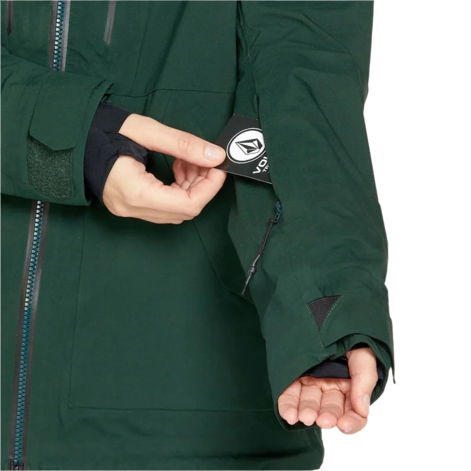 Volcom Women's VS 3L Stretch Gore-tex Jacket 2025 Scarab - Image 8