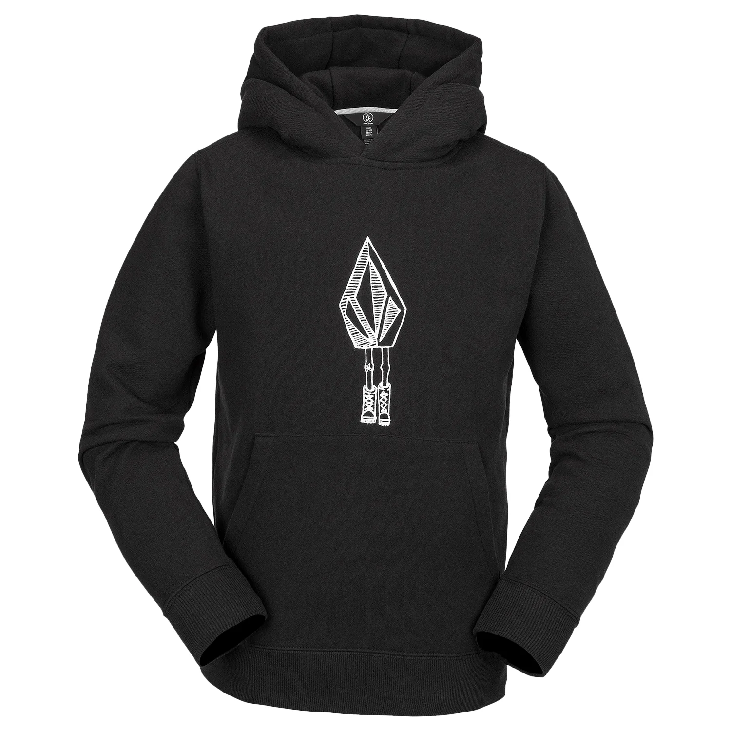 Volcom Youth Hotlapper Fleece Sweater Black