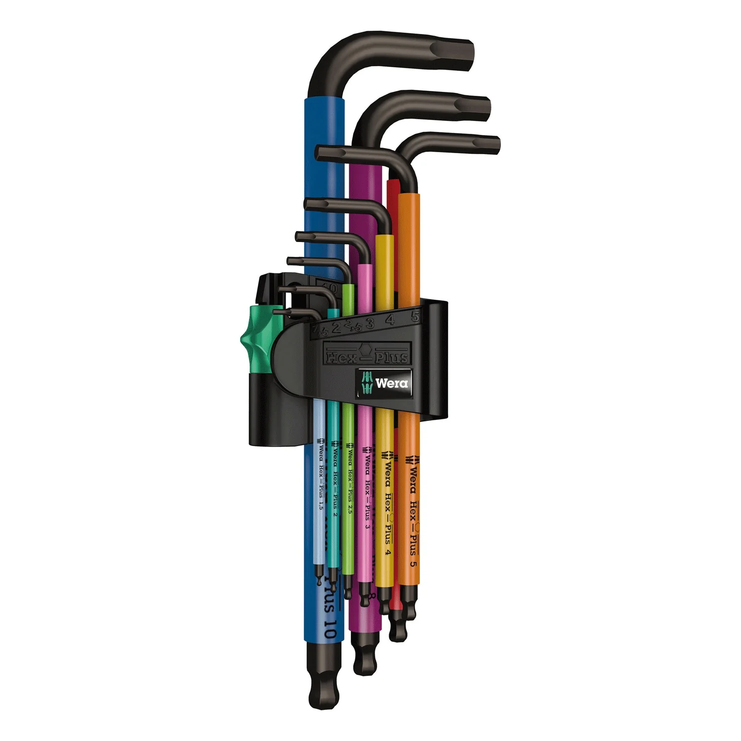 Wera 950 SPKL Long Hex Wrench 9pcs Set