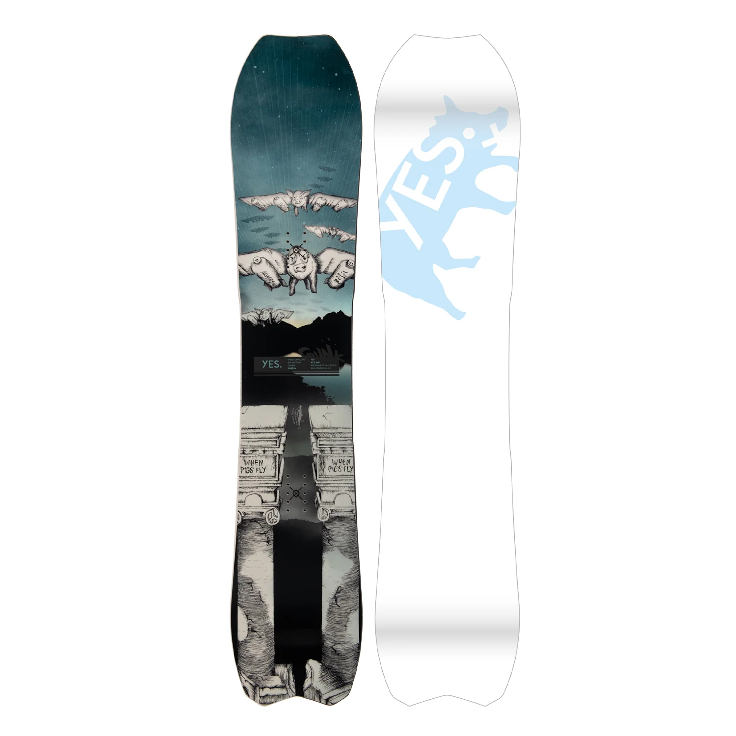 Yes Warca Uninc JPS Snowboard 2023