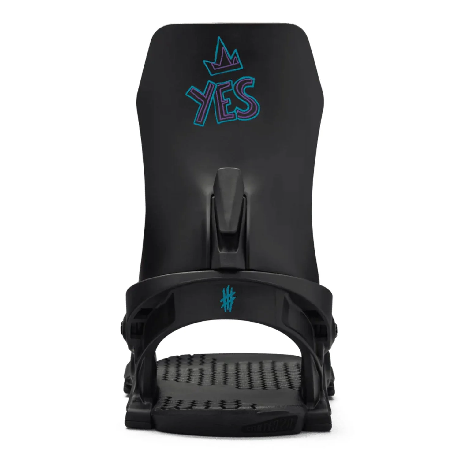 Yes Women's Rebel Snowboard Bindings 2025 Black - Image 2